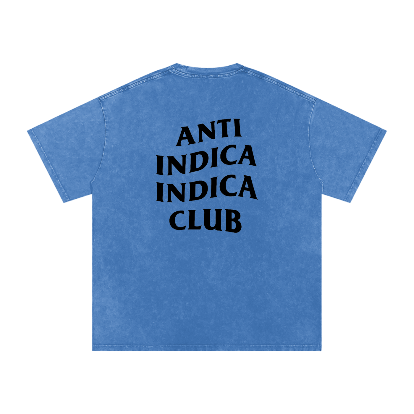 Anti Indica Indica Club – Snow-Washed Oversized Tee