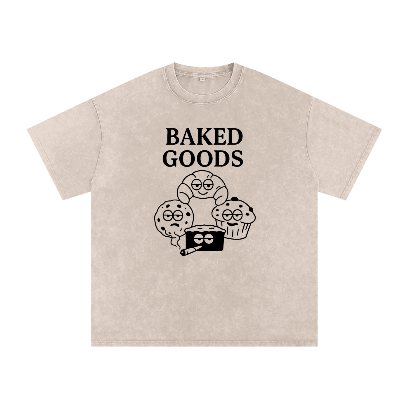Baked Goods – Snow-Washed Oversized Tee