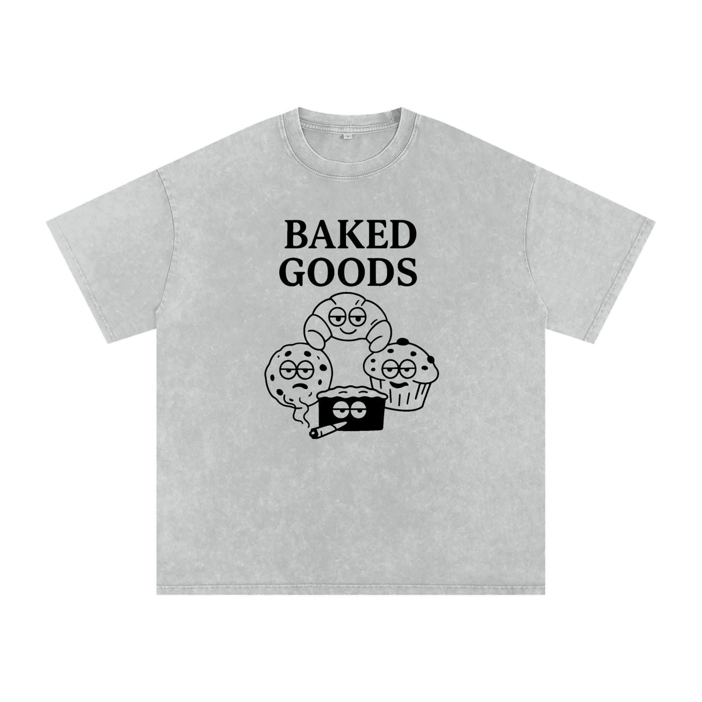 Baked Goods – Snow-Washed Oversized Tee