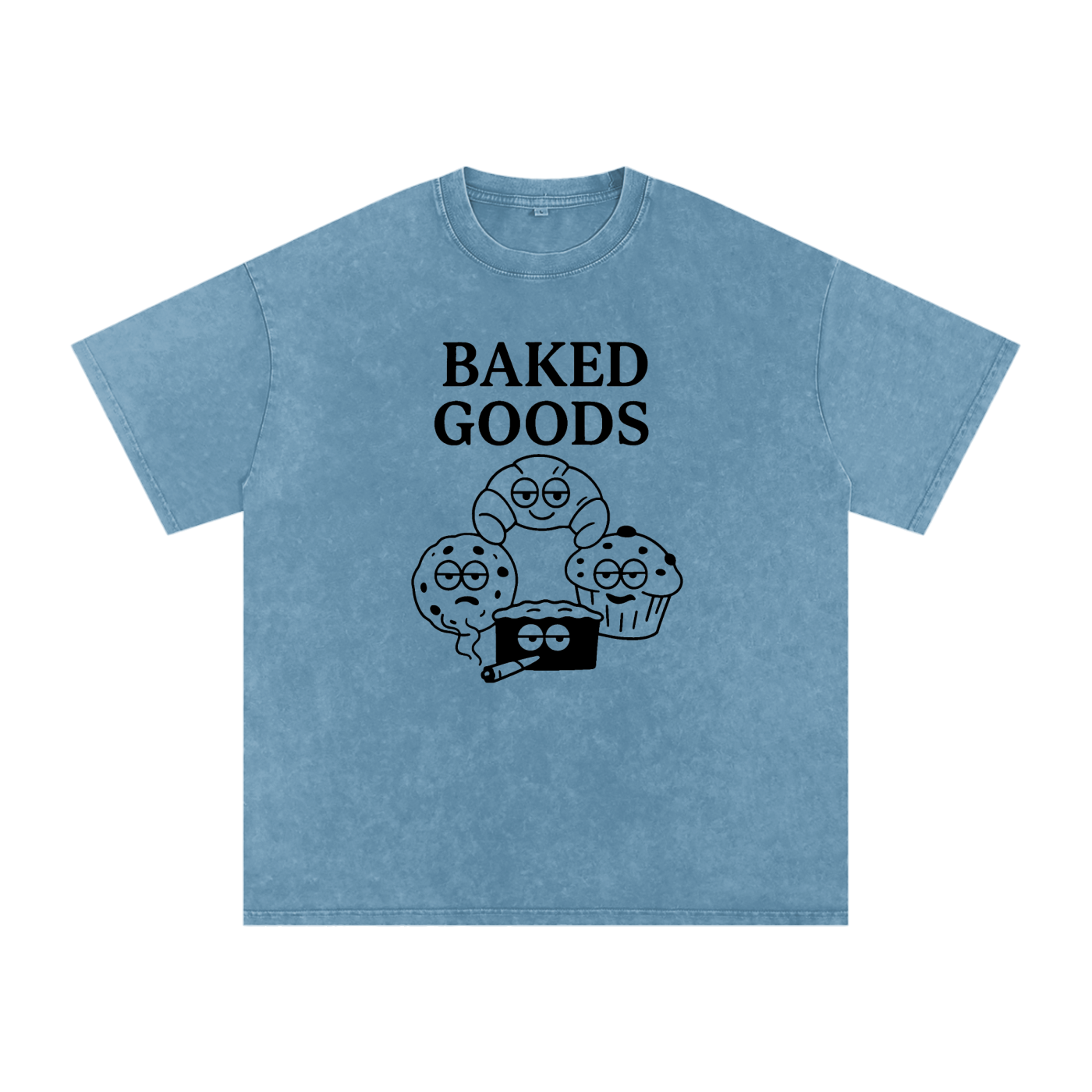Baked Goods – Snow-Washed Oversized Tee