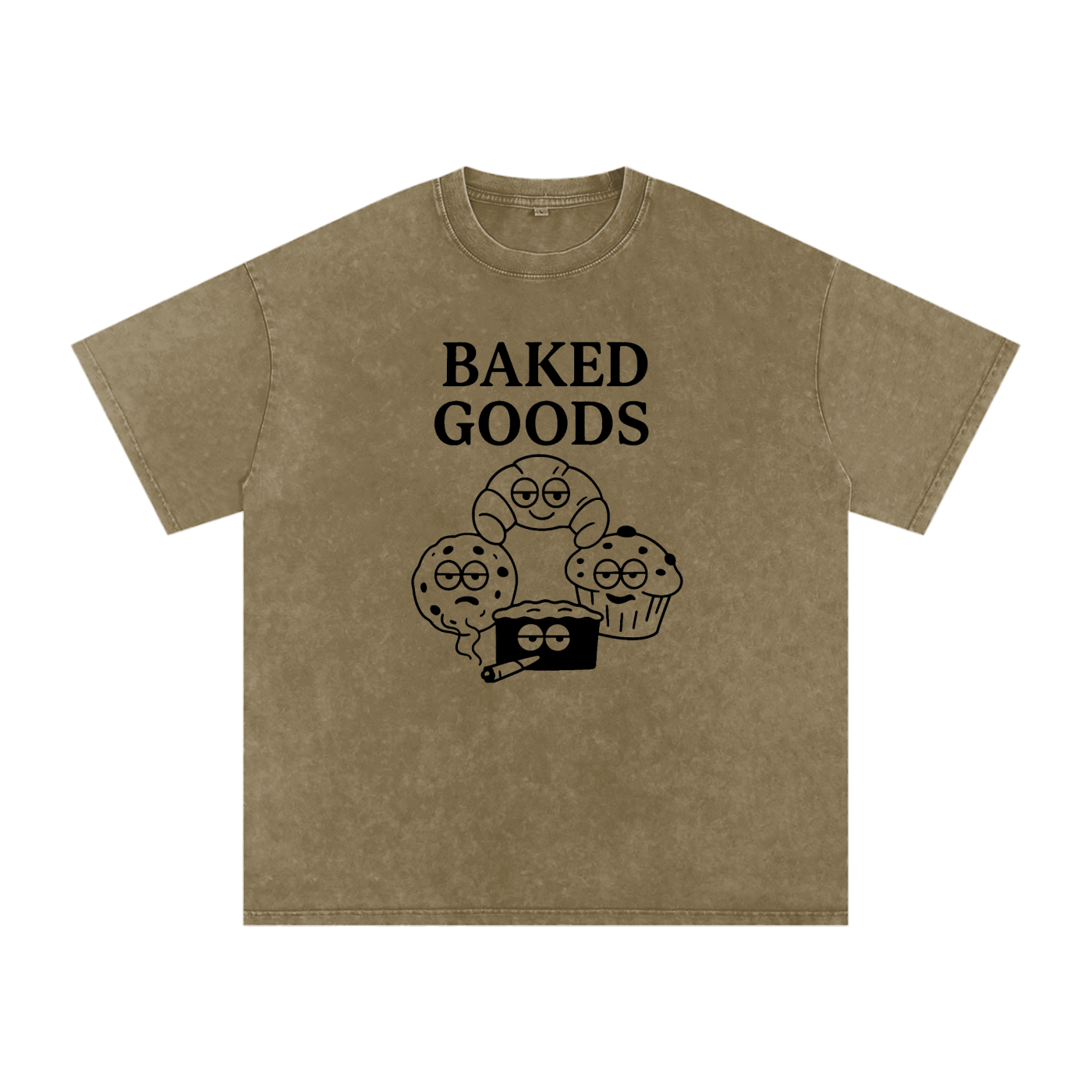 Baked Goods – Snow-Washed Oversized Tee