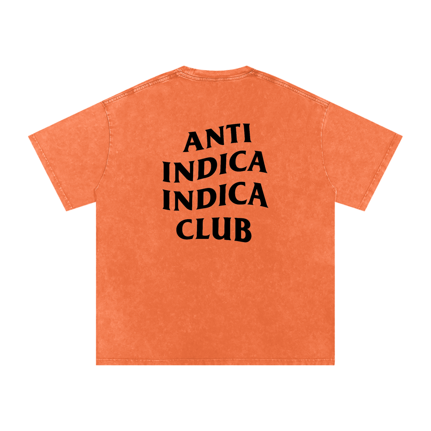 Anti Indica Indica Club – Snow-Washed Oversized Tee