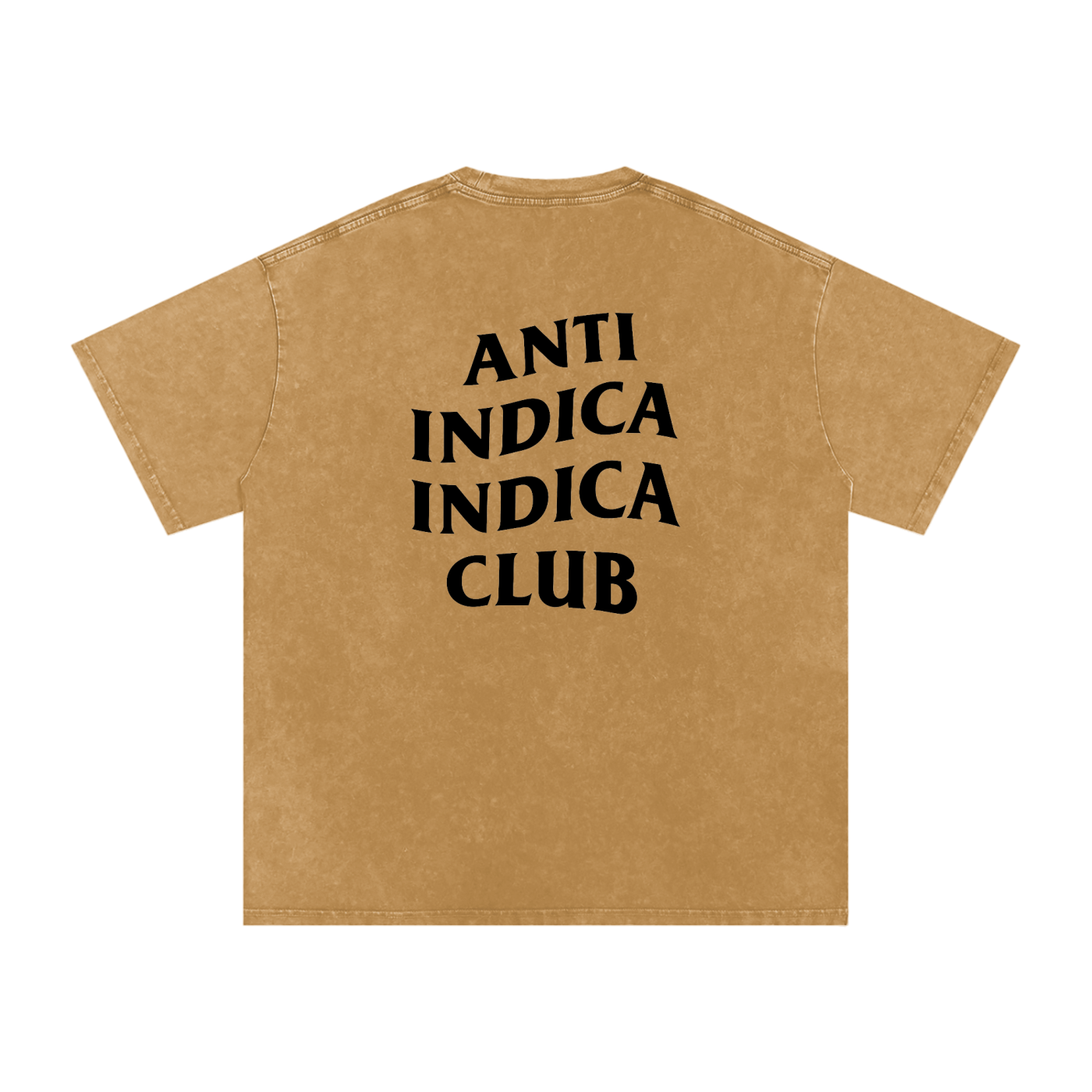 Anti Indica Indica Club – Snow-Washed Oversized Tee