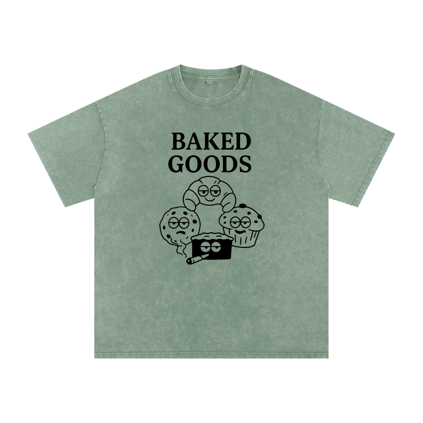 Baked Goods – Snow-Washed Oversized Tee