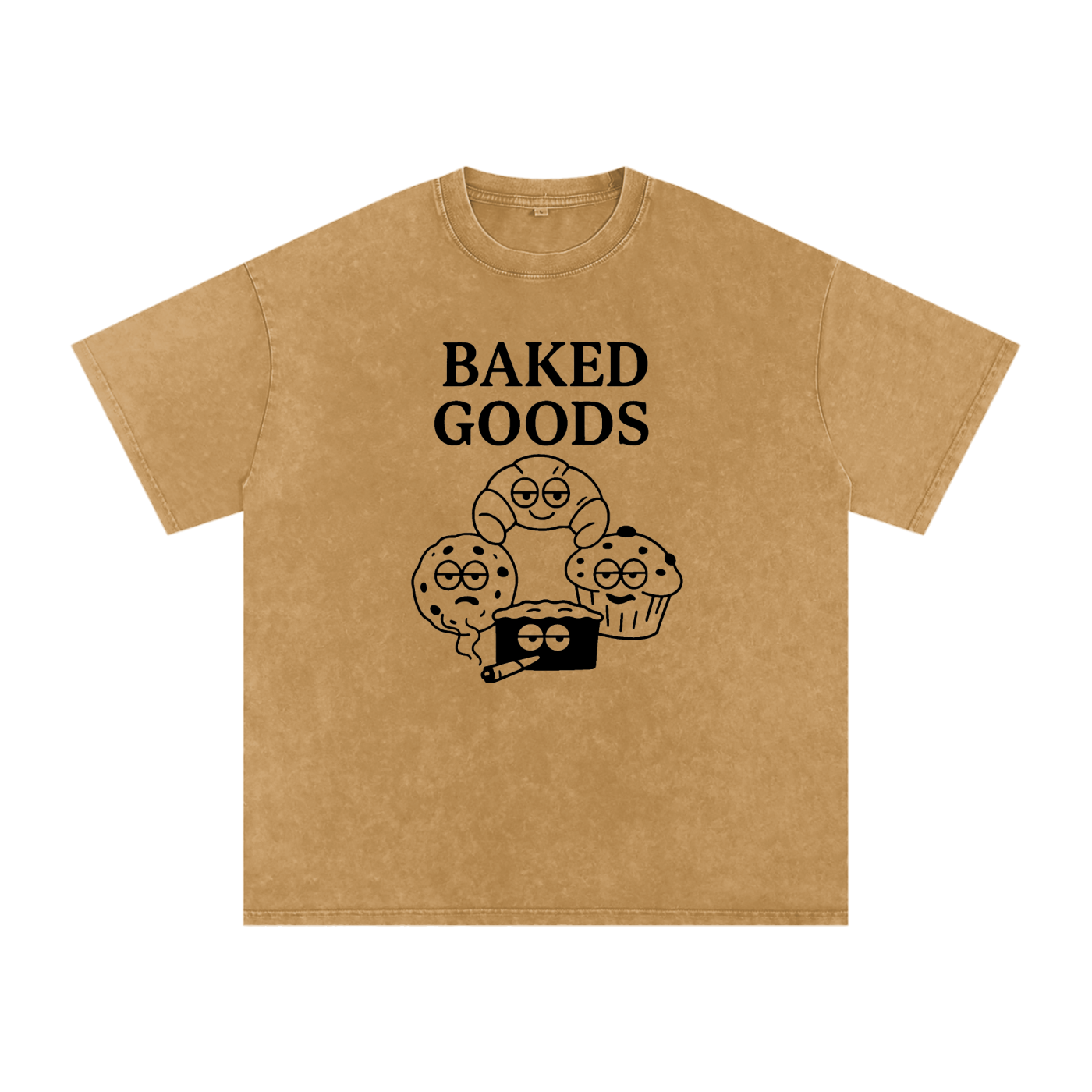Baked Goods – Snow-Washed Oversized Tee
