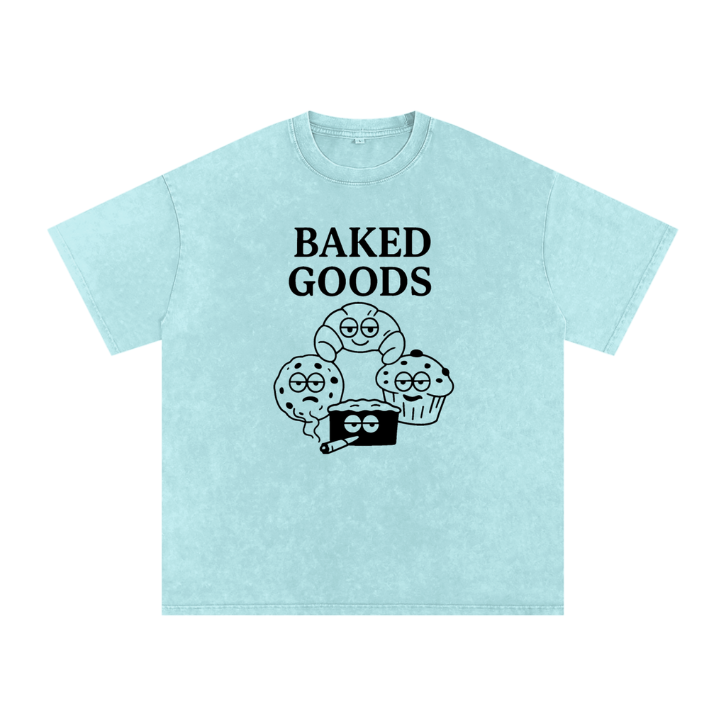 Baked Goods – Snow-Washed Oversized Tee
